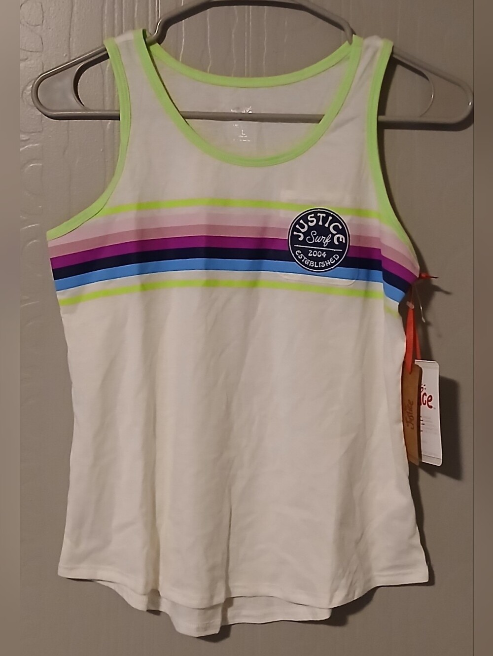 Justice Nwt Girls Size 12-14 Tank Top